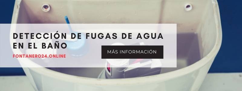 Deteccion fugas agua baño